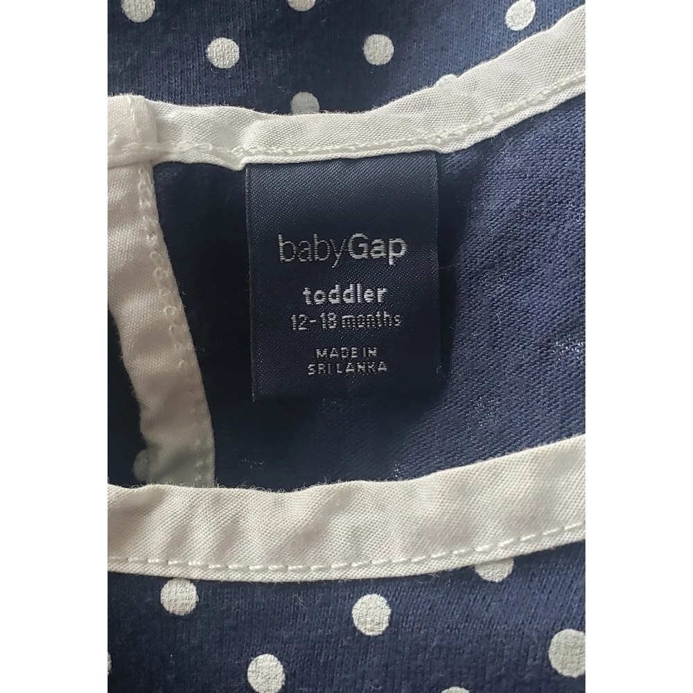 16. 2/$15 Gap Baby girls tank top